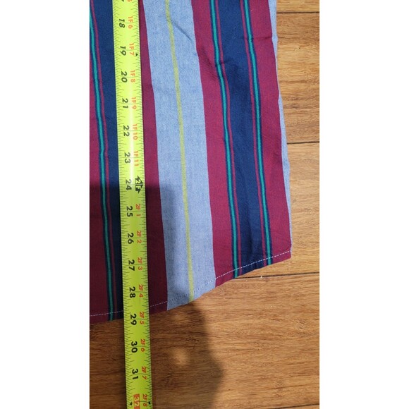 Levi's Mens Western Relaxed Fit Pearl Snap Long Sleeve Striped Shirt Size Large - Picture 8 of 10